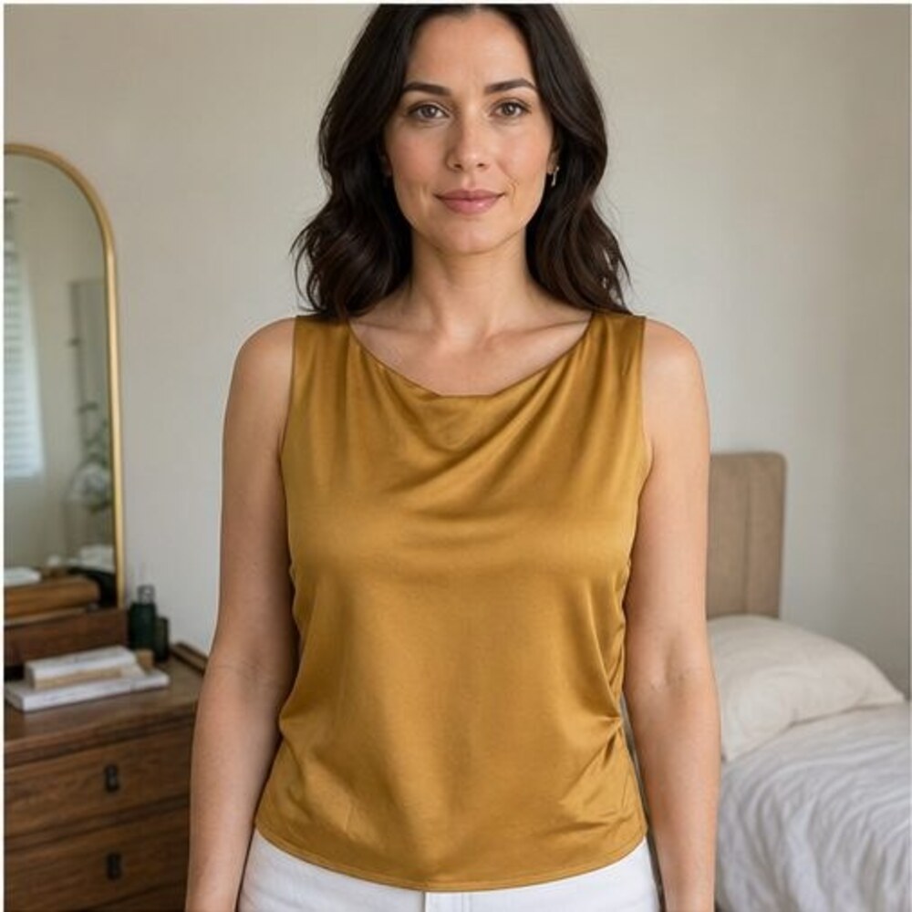 Burgundy Lace Trim Top